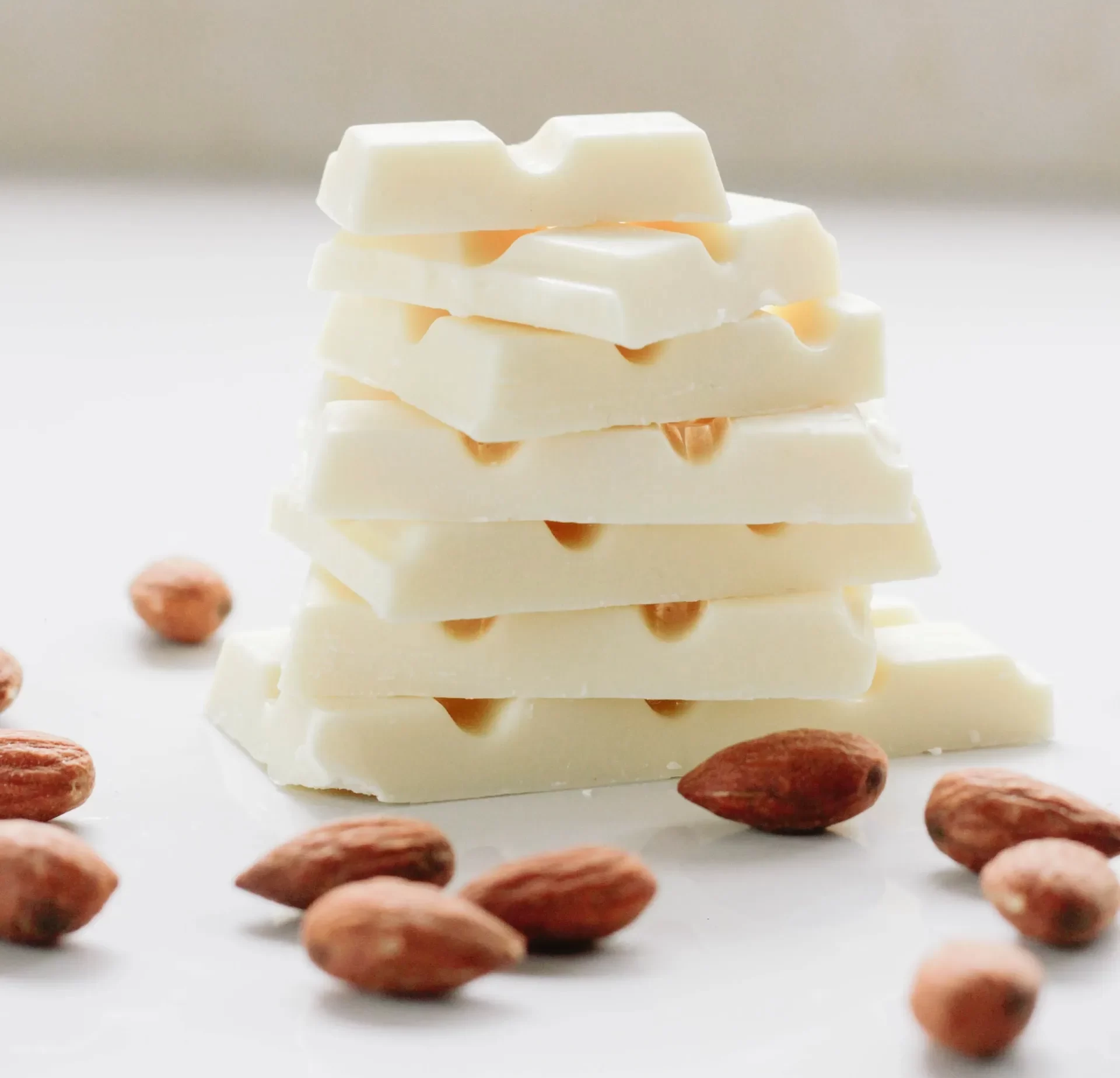 White chocolate - great for white chocolate fountains at parties and events.