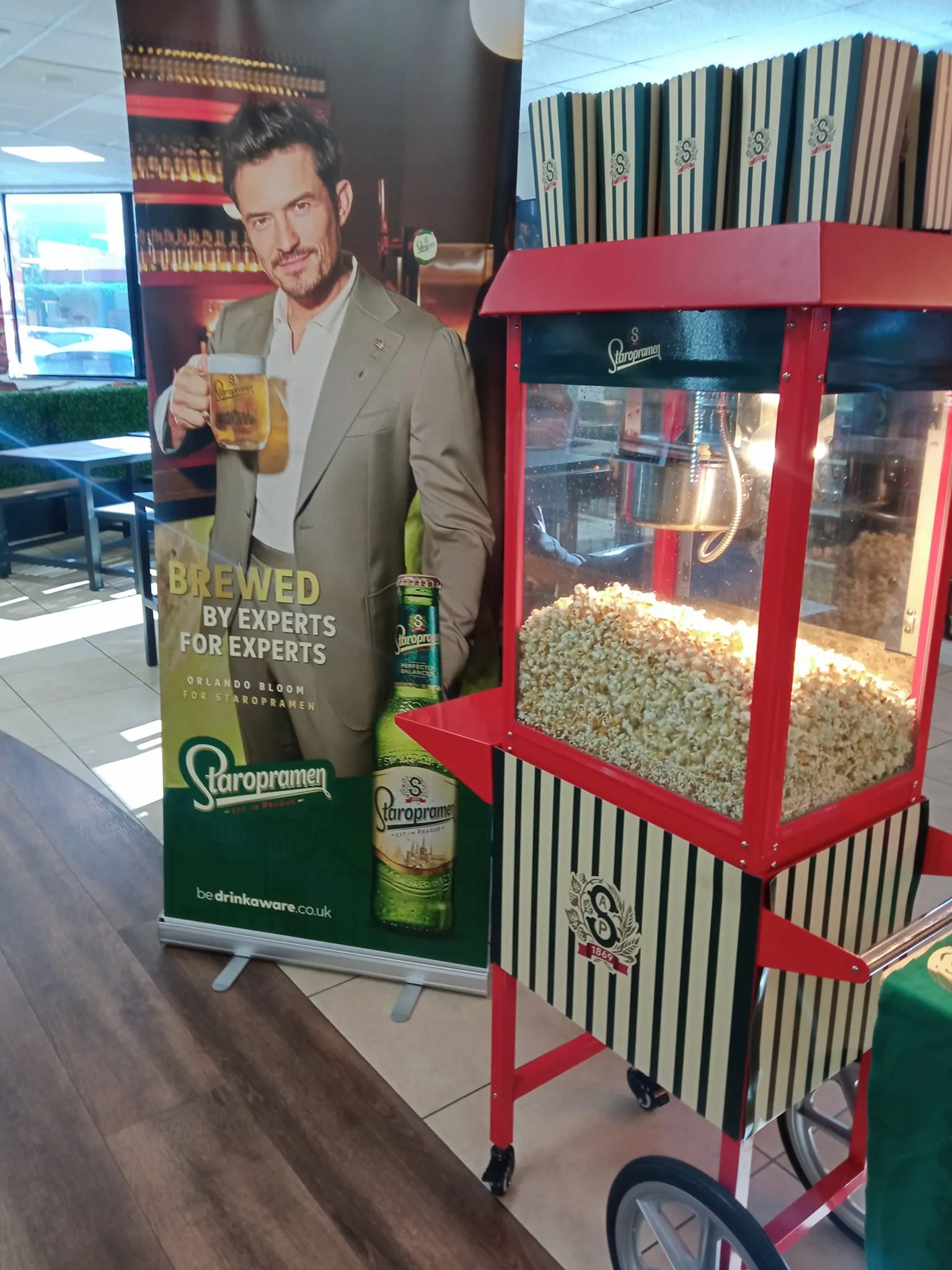 Corporate Popcorn Machine Hire