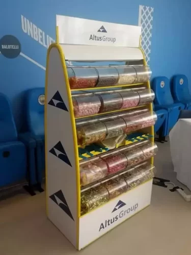 Different Pick and Mix stand design